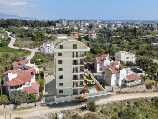 Complex surrounded by nature 1200 meters from the sea