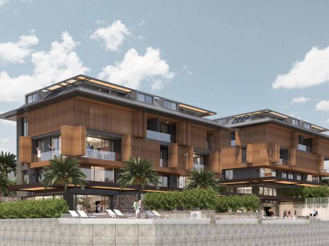 Luxury apartments in the center of Alanya
