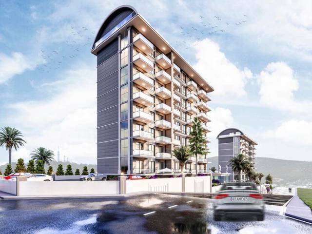 Project 2 km from the sea in Payallar, Alanya