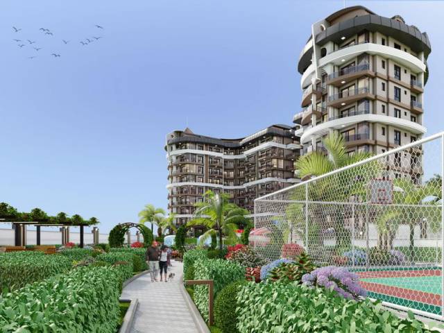 Luxurious complex in the Payallar area of Alanya