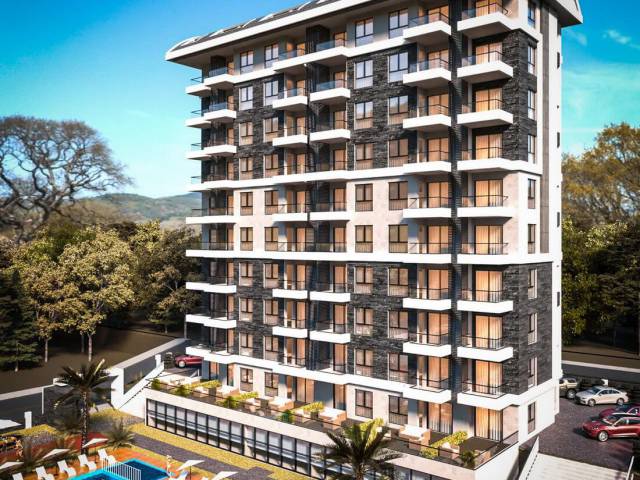 New residential complex in a popular area of Alanya